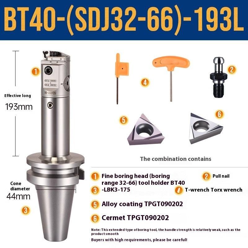 1071-SDJ Fine Boring Tools Fine Boring Heads Adjustable BT40 Fine Boring Tools Set Machining Center Small Bore Fine Boring Tools Shandong Denso Pricision Tools Co.,Ltd.